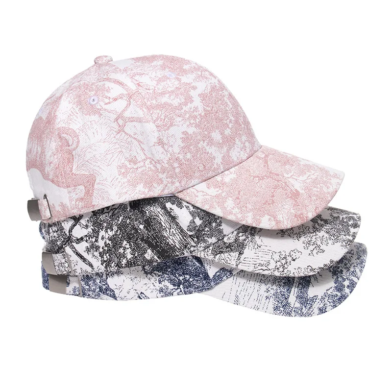 

Adjustable Baseball Cap For Men And Women Tropical Forest Animal Fashion Street Leisure Sunbonnet