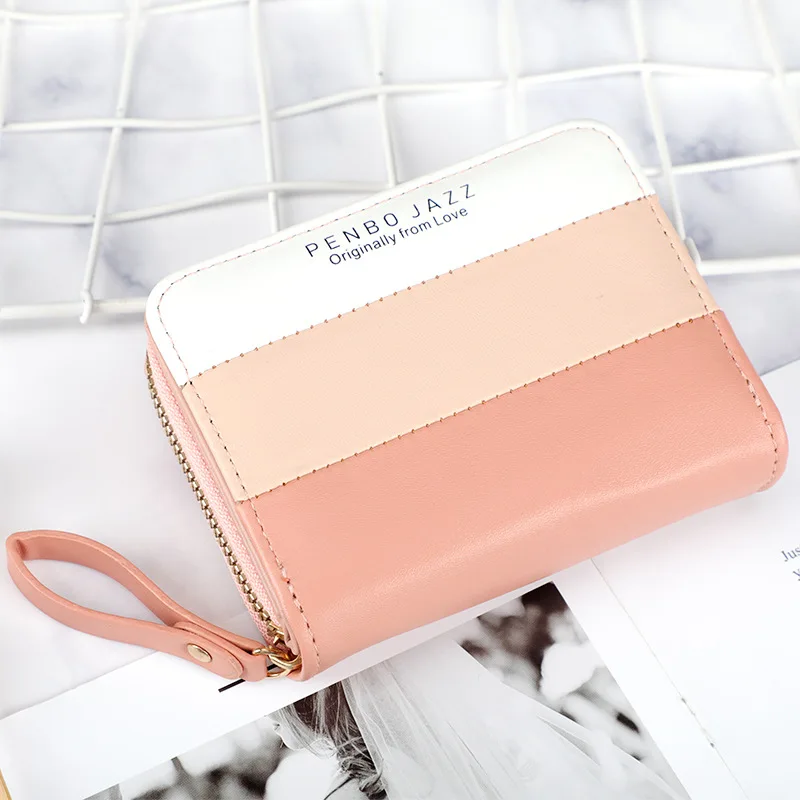 

Small Wallet Women PU Leather Purses Zipper Wallets Fashion Short Ladies Coin Purse Card Holder Female Hasp Mini Clutch for Girl