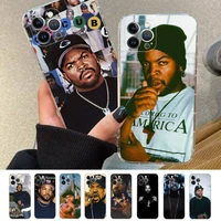 old school ice cube phone case silicone soft for iphone 14 13 12 11 pro mini xs max 8 7 6 plus x xs xr cover