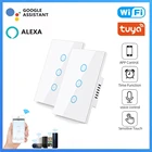 Умный выключатель для штор Tuya с поддержкой Wi-Fi и голосовым управлением