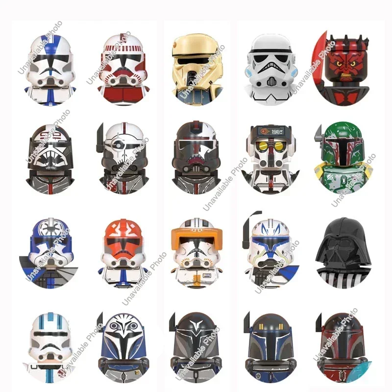 Фото Горячая новинка: Фигурки Hot Toys Star Wars Mandalorians 501st Legions Clone Storm Commander Trooper Darth, совместимые с конструкторами, детские игрушки №2