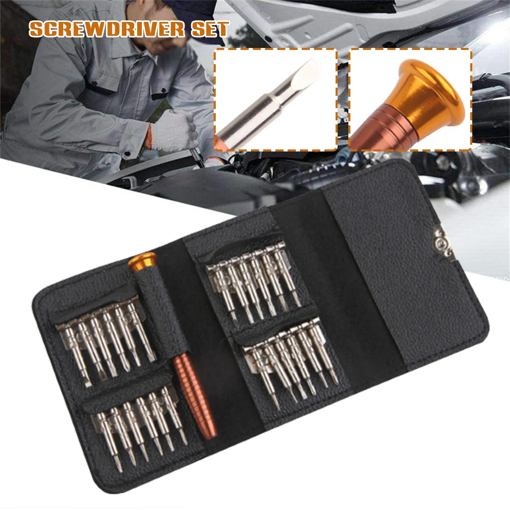 

25 in 1 Screwdrivers Multifunctional Screwdriver Set Repair Tool Set Screwdriver Parts & Accessories Small Screwdriver Kit DCS