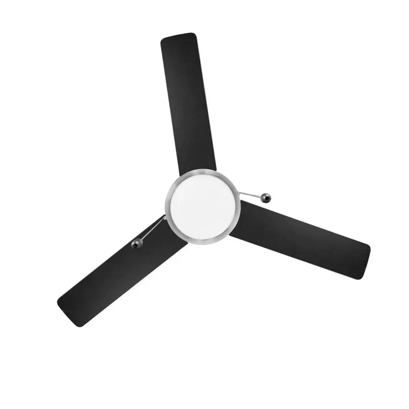 

Gardens 44" Indoor Matte Black & Satin Nickel 3 Reverse Airflow Ceiling Fan