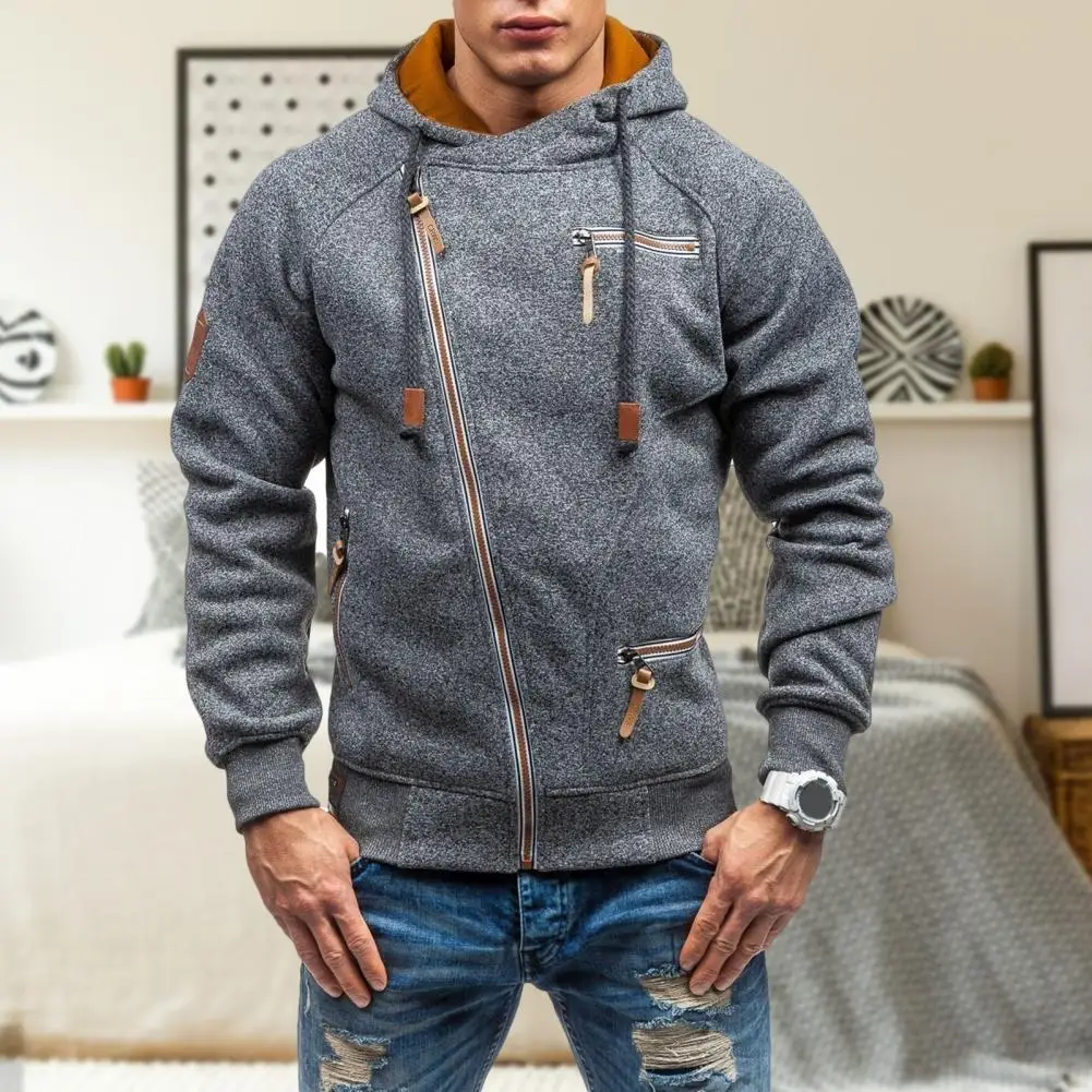 

Long Sleeves Super Soft Keep Warm Relaxed Fit Drawstring Sweatshirt Outwear Men Sweatshirt for Shopping