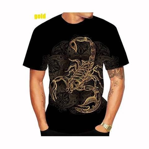 3D футболка Скорпион полиэстер