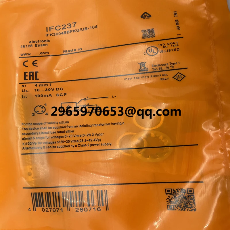 Новый датчик для бесконтактного переключателя IFC210 IFC234 IFC205 IFC230 IFC238 в наличии