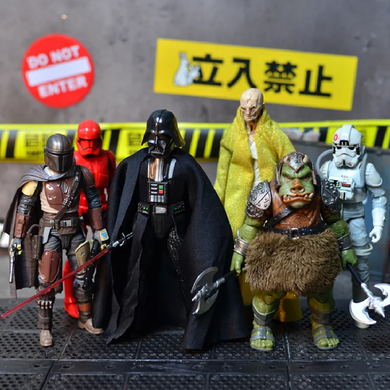 

Новые подлинные Звездные войны 9 Skywalker Rise черный воин Sith гварди мандалор Подвижные модели игрушек