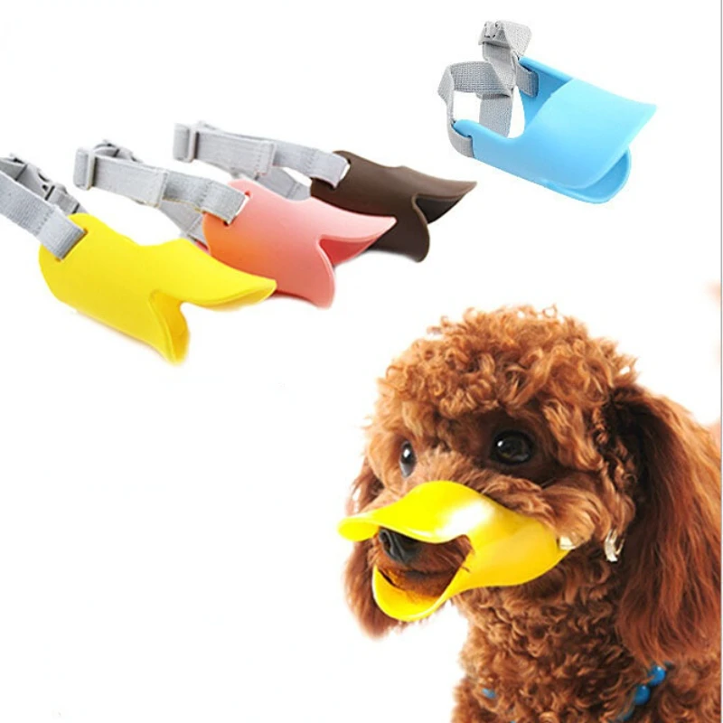 

Pet Dog Muzzle Breathable Basket Muzzles Large Dogs Stop Biting Barking Chewing Anti Bite Duck Mouth Puppy Covers Pet Supplies