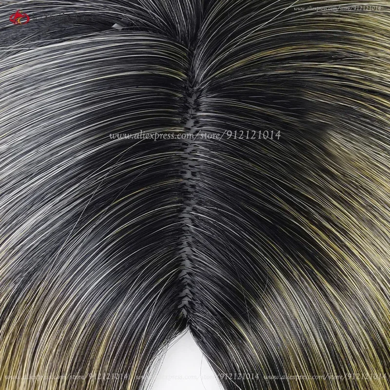 Хайкю!! Женский парик для косплея Kozume Kenma парики 70 см золотой черный Cos аниме