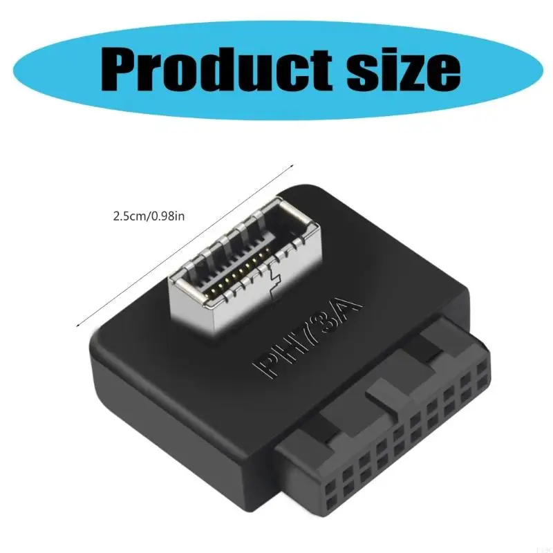 F19C Внутренний адаптер USB3.0 с разъемами типа и заголовок 19/20p