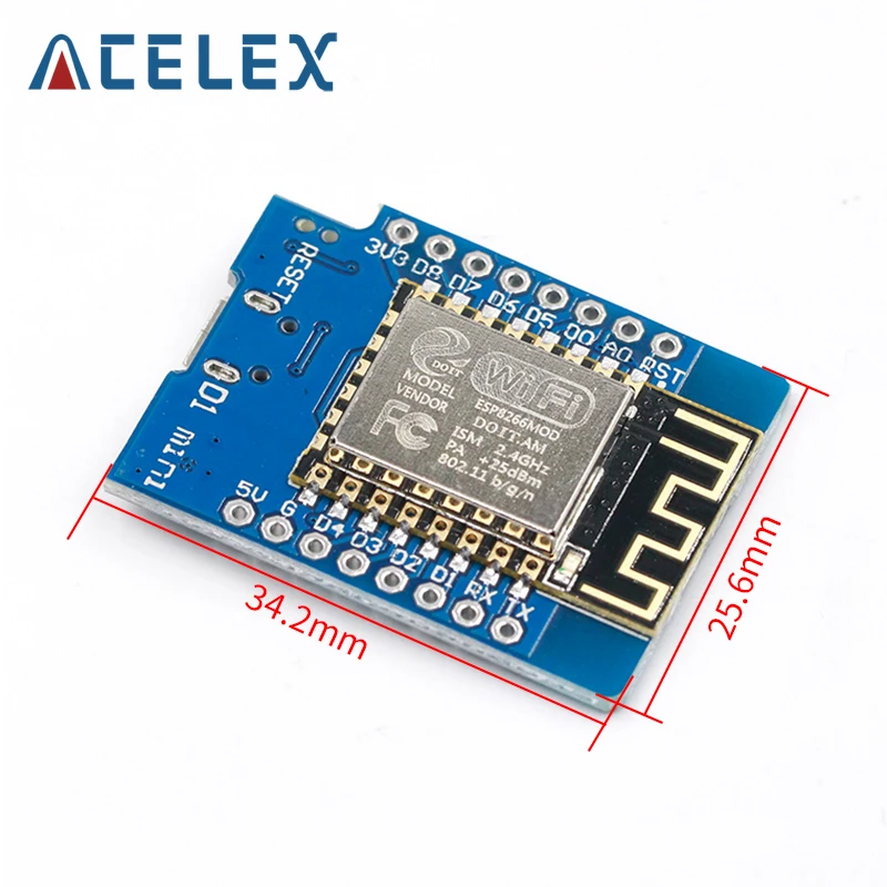 Умная электроника D1 mini-NodeMcu 10 шт. 4 м байт Lua Wi-Fi плата разработки через Интернет