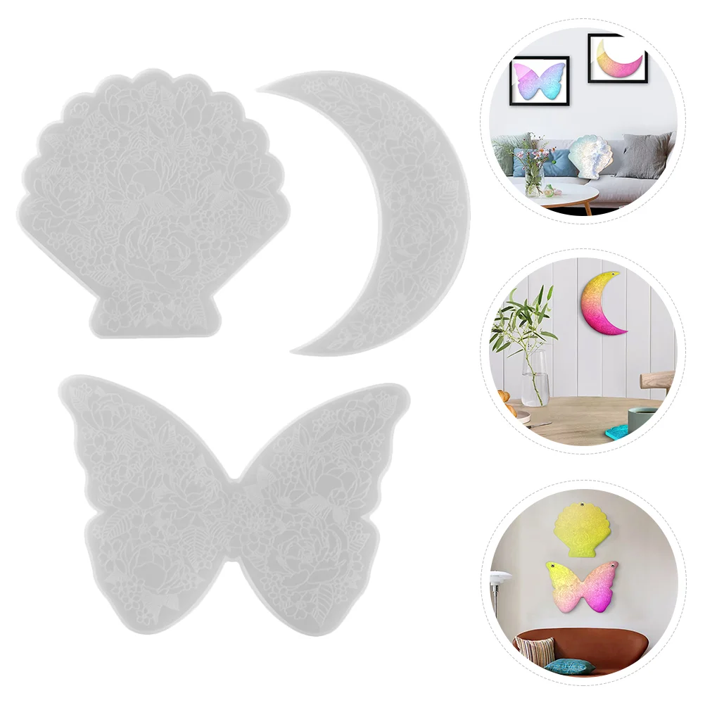 

Mold Tray Wall Diy Molds Plate Serving Making Silicone Casting Cup Coaster Fruit Mat Cake Board Resin Dish Trinket Epoxy Home