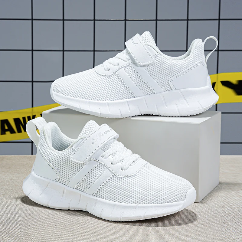 2022 Breathable Mesh Kids Sneakers Sport Boys Shoes for Girls Non-Slip Outdoor Walking Running Children Casual Shoes