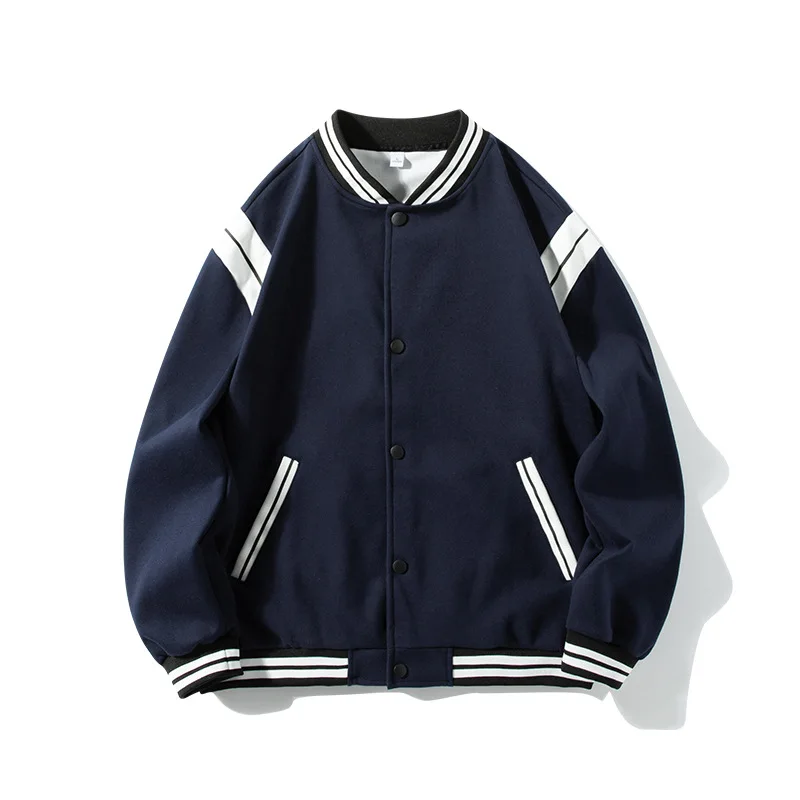 Американская куртка Мужская Уличная в стиле хип-хоп ретро бейсбольная форма для