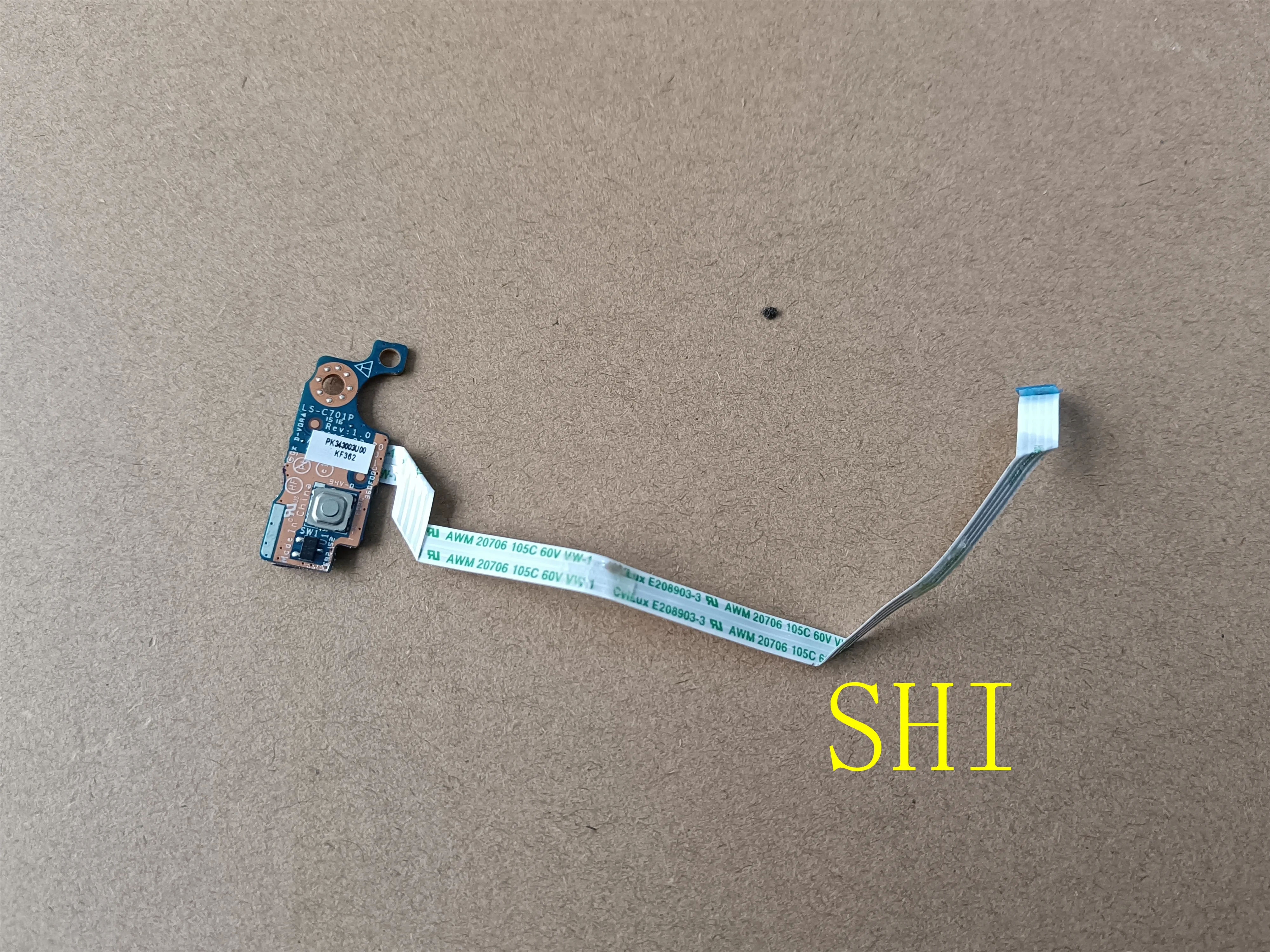 

FOR HP LS-C701P Pavilion15 15-AC 15-AF 15-AY 15-BA 15255-BA 250255 G4 G5 Power Button Board Switch Board LS-C701P