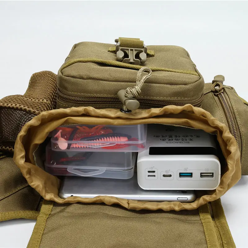 Военная тактическая сумка на плечо 900D Оксфорд на открытом воздухе, грудная камера, мессенджер, поясная упаковка, альпинизм, кемпинг, походы, охота.