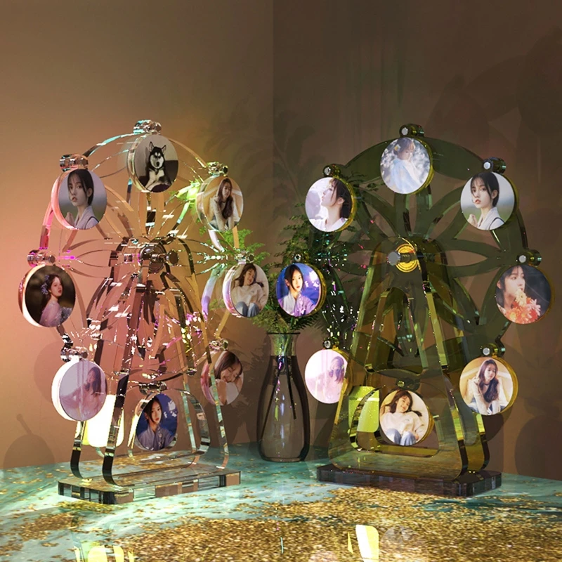 

Вращающееся колесо, УФ-кристалл, искусственное украшение, настольное украшение ручной работы, Глиняное ремесло, форма для ювелирных издели...