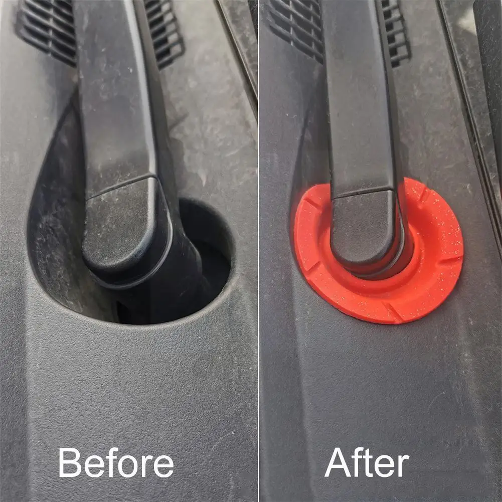 

Универсальный автомобильный рычаг стеклоочистителя нижнее отверстие Защитная крышка Пылезащитная накладка рукав стеклоочистителя предо...