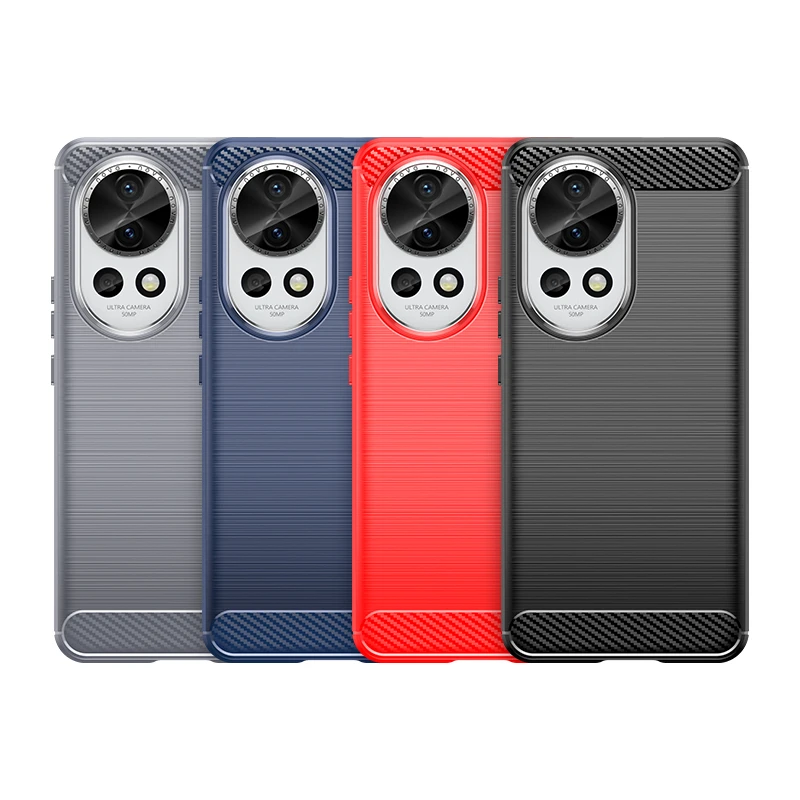 Фото Чехол для Huawei Nova 13, чехол для Nova 13, Capas Armor, противоударный задний бампер для телефона, мягкий чехол из углеродного волокна из ТПУ, Huawei Nova 13 №2