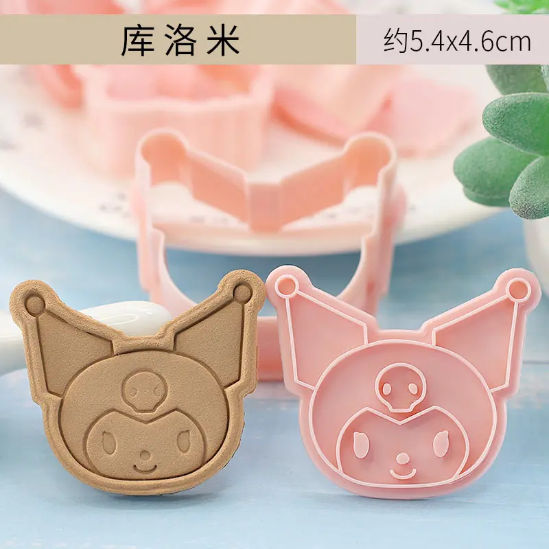 Форма для печенья Sanrio Kawaii мультяшная Kitty Melody Kuromi пищевой полипропиленовый