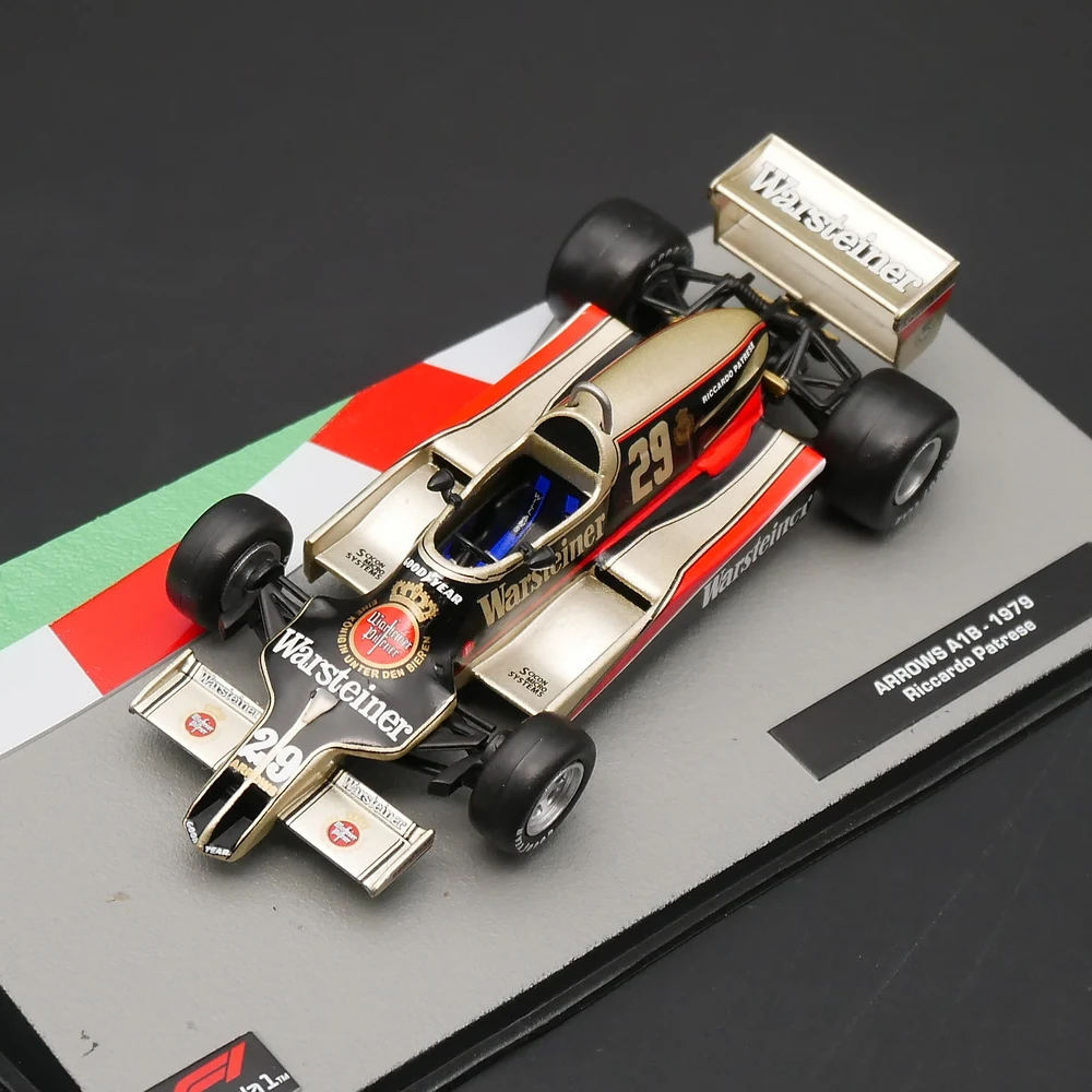 

Ixo 1:43 ARROWS A1B 1979 Riccardo Patrese Diecast Car Metal Toy Model