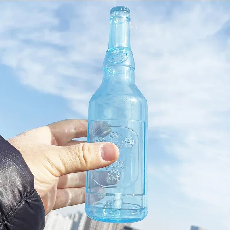 Игрушка-жевательная пивная бутылка с теннисным мячом