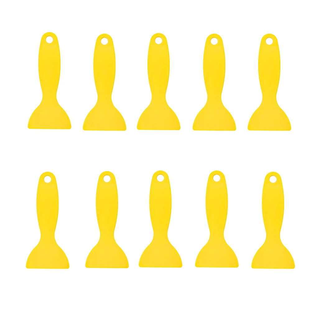 

10 шт. пластиковый шпатель с лезвием для телефона, ЖК-экран, воздушный пузырьковый клей, скребок для удаления упаковки, стекло, защита, ремонт, ручной инструмент