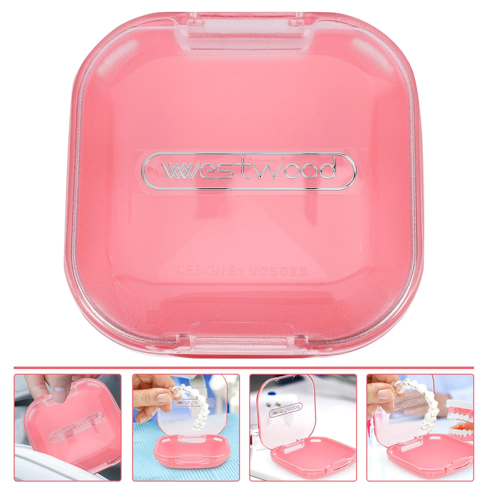 

Travel Accessories Outdoor Daily Retainer Case Mouthguard Denture Accessory Plastic Convenient Container