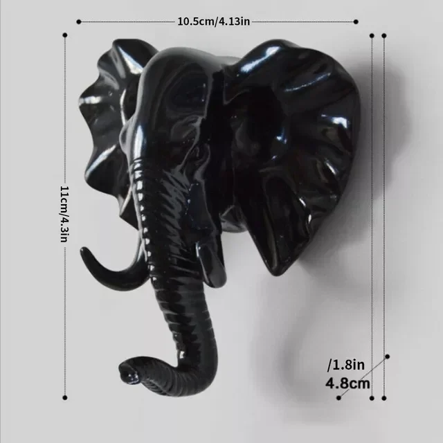 

Styles Wall Hanging Hook Vintage Deer Head Animal for Hanging Clothes Hat Scarf Key Deer Horns Hanger Rack Wall Decoration