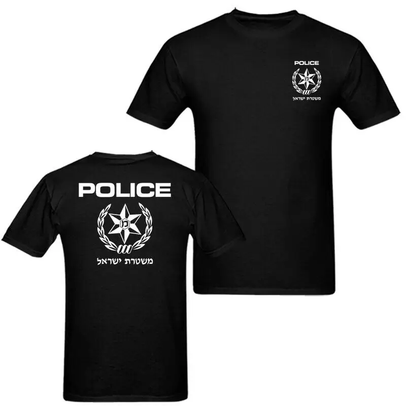 

Israel Sheriff Security Staff Defence Force Men'S T Shirts New Tees Fashion Men'S High Quality Tops Hipster Tees Custom T Shirts