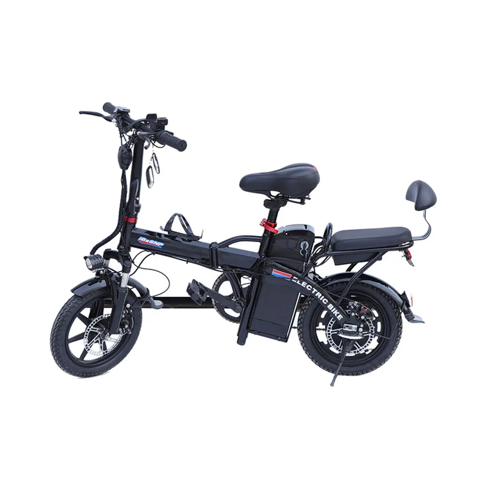 

14 inches Electric motorcycle 350w Electric vehicle Brushless motor Brake sensitivity vacuum tire Detachable battery