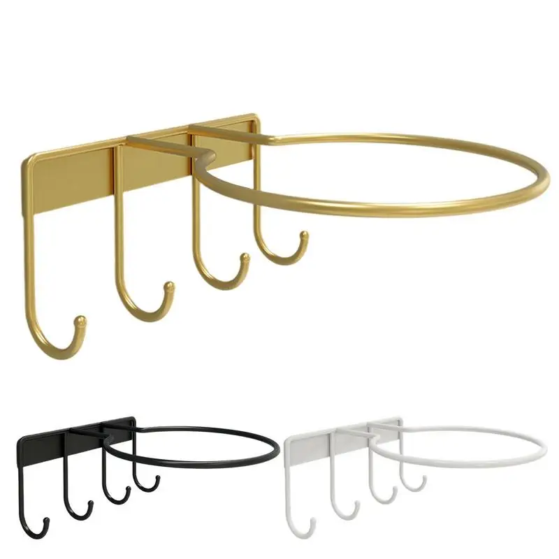 

Wall Ball Holder Multipurpose Ball Holder Wall Mount Nail Free Wall Mounted Ball Holder Organizer With Hooks For Basketball