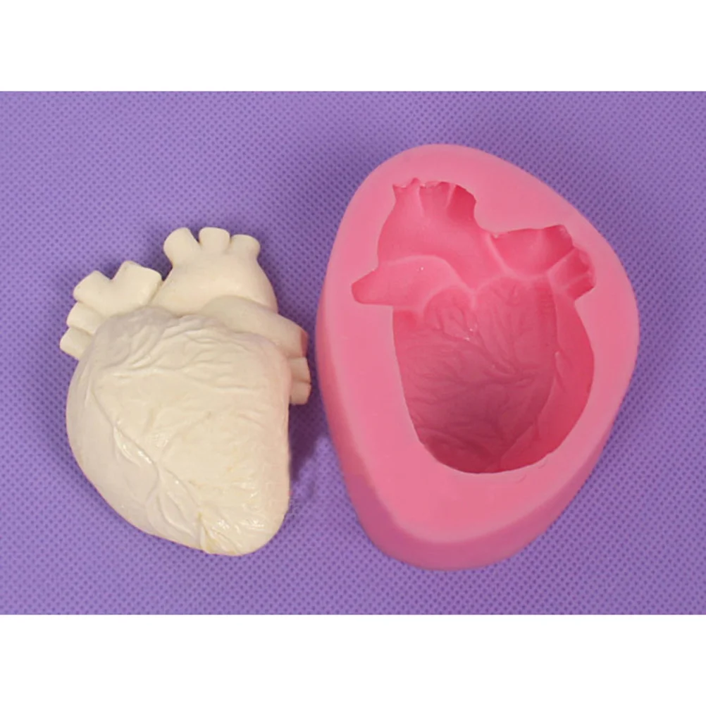 

Silicone Molds Moldheart Resin Slices Human 3D Shape Crystal Pan Pastry Tray Soap Mousse Muffin Epoxy Baking Casting Cake Shaped