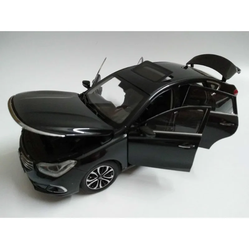 

Original Diecast Alloy 1:18 GAC Trumpchi GA6 Black Sedan Car Model Adult Classic Collection Gift Display Souvenir