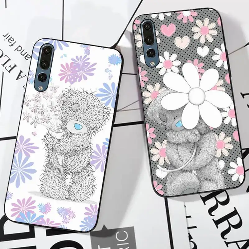 

cute tatty teddy bear Phone Case For Huawei P 8 9 10 20 30 40 50 Pro Lite Psmart Honor 10 lite 70 Mate 20lite