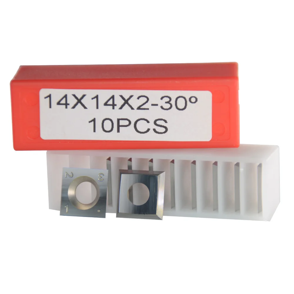 

500pcs 14x14x2mm Square Carbide Cutters and 99pcs 210x25x3mm W3 Planer Blades and 99pcs 260x25x3mm W3 Planer Blades