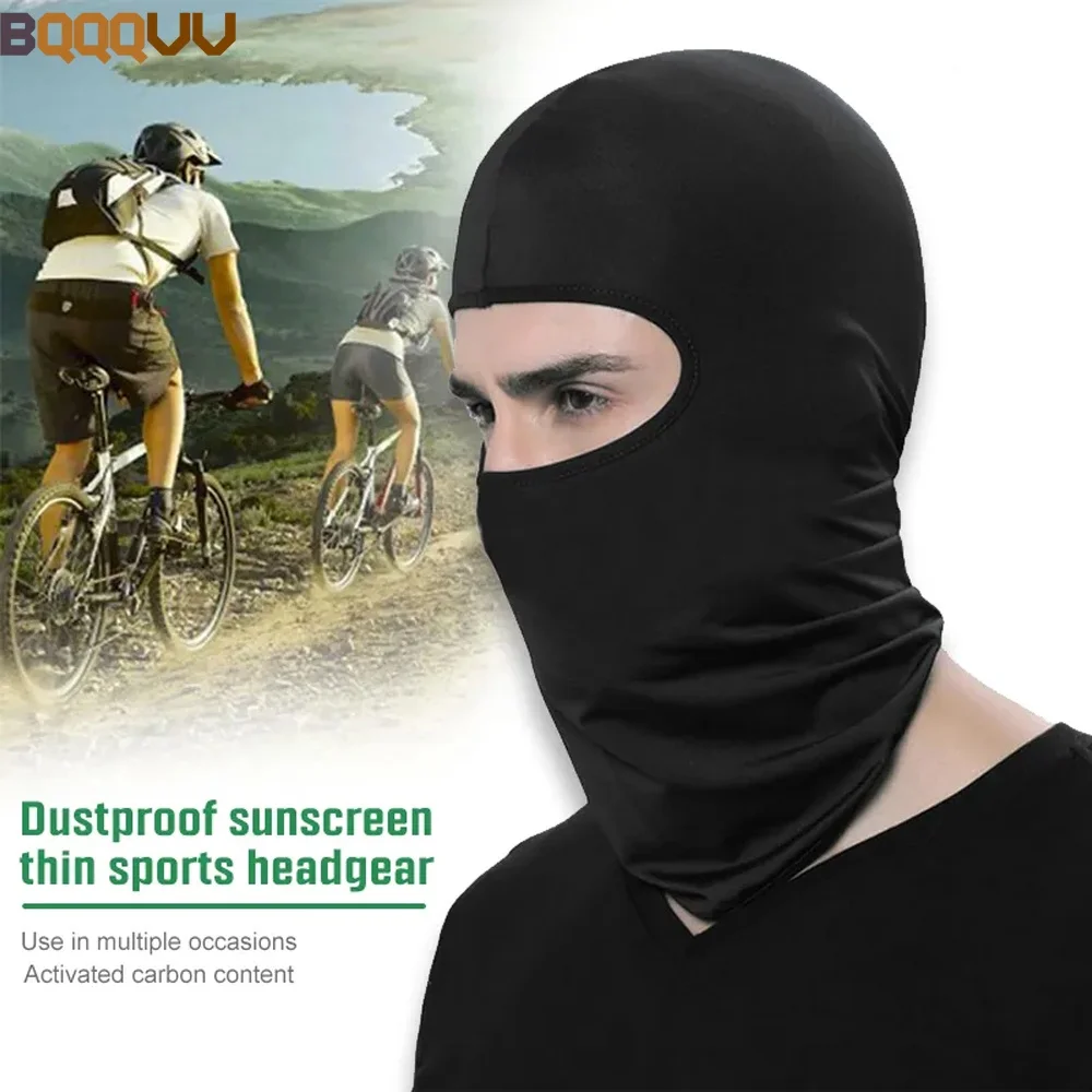 Полнолицевая Лыжная маска для мужчин защита от ультрафиолета Балаклава покрытие