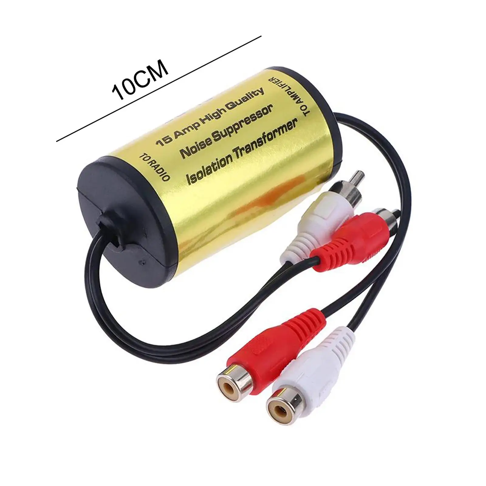 Универсальный аудиофильтр RCA для домашнего стереоусилителя музыки