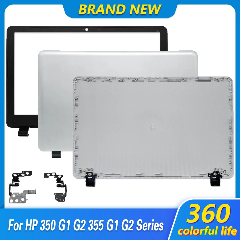 

New Screen Back Cover For HP Probook 350 G1 355 G1 350 G2 355 G2 LCD Back Cover Front Bezel Hinges Upper Top Lower Bottom Case