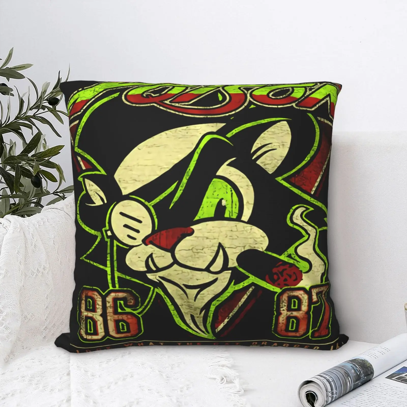 

Лицензионный чехол для подушки с ядом Us Tour 86 87, чехол для подушки большого размера с аниме, декоративный чехол для подушки, чехол для кровати,...