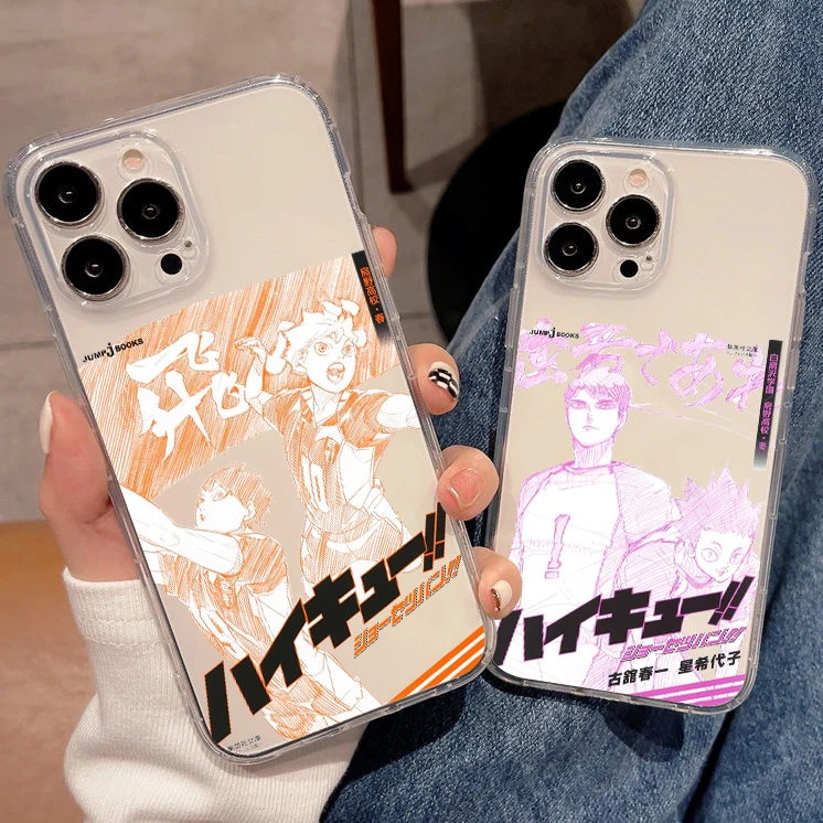 

Haikyuu Volleyball Phone Cases For iPhone 11 12 13 Mini SE 2020 6 6S 7 8 Plus X XS XR Pro Max Cover Shell Pattern Soft TPU