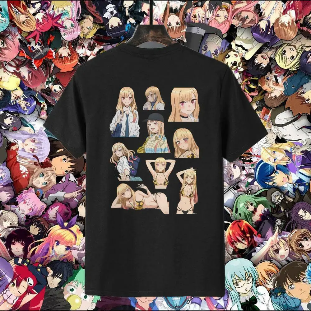 Классическая футболка унисекс моя одежда Марин Китагава аниме