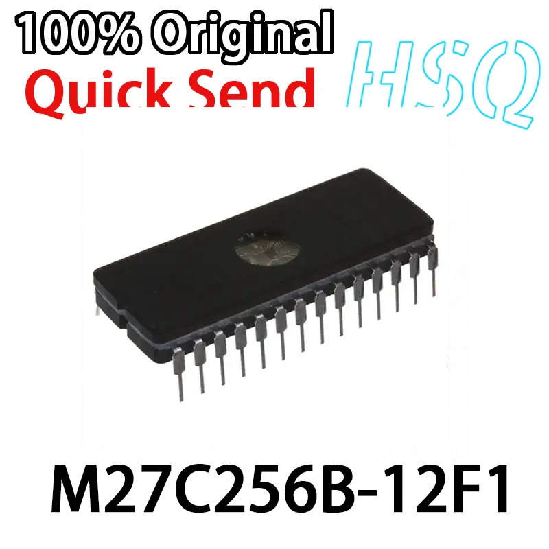 

10PCS M27C256B-12F1 M27C256B Ceramic Memory Chip Direct Insert DIP-28