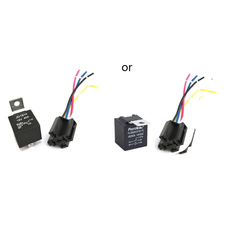 

Автомобильное реле с разъемом 4/5 pin Auto DC12V/24V дополнительные части