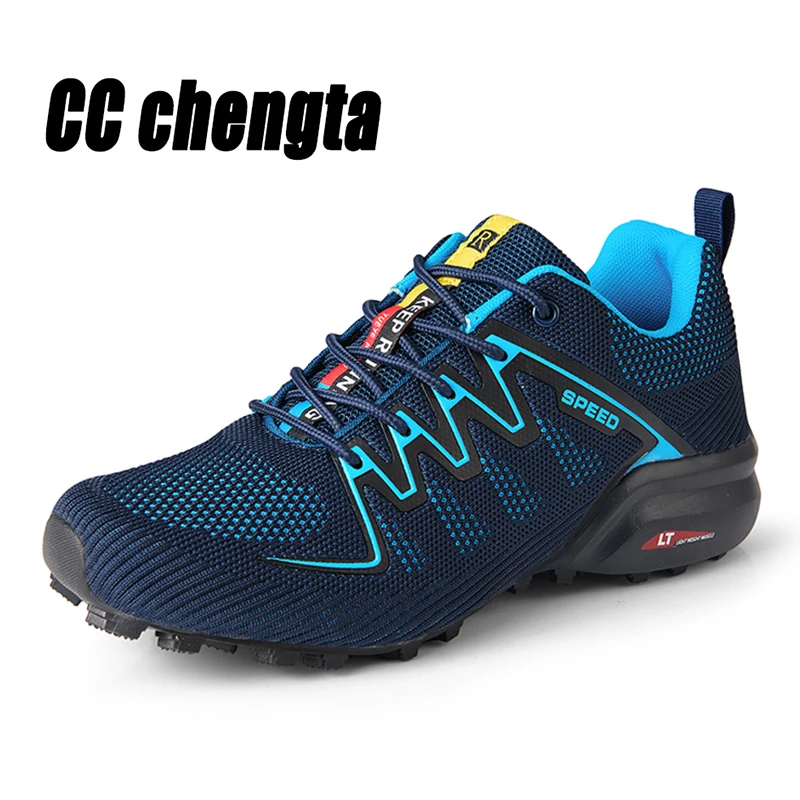 

Men's Outdoor Sport Hiking Shoes High Quality Men Sneakers Non-slip Wear-resistant Trail Trekking Shoes Mountain Climbing Shoes