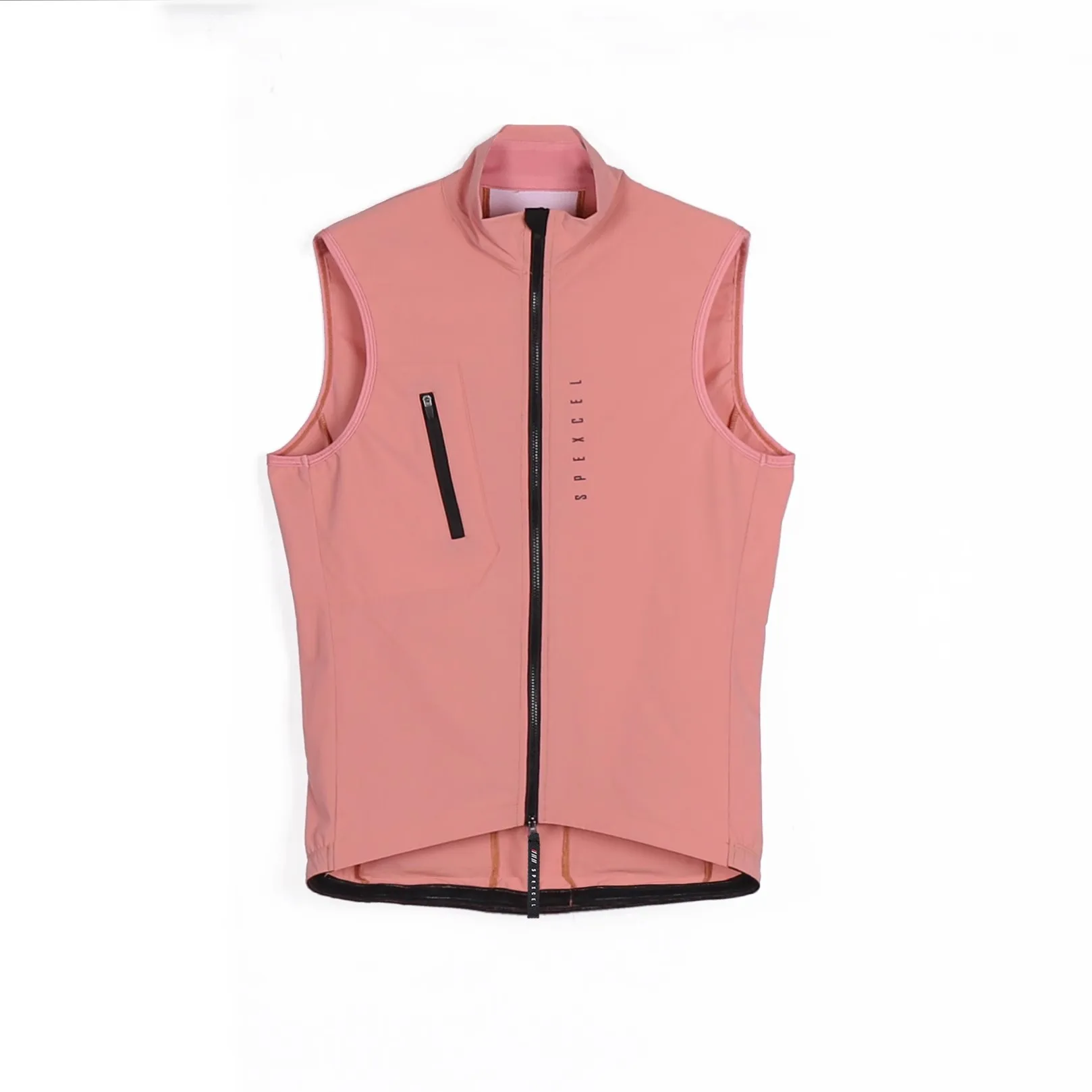 

SPEXCEL 2022 All New Classic Light Windproof Vest Cycling Best Men's Wind Gilet New Stretch fabric With Two Way Zipper