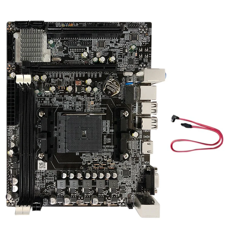 

RISE-A88 Motherboard Fm2 + Cpu Interface DDR3 All Solid State Power Supply Desktop Computer Game Motherboard