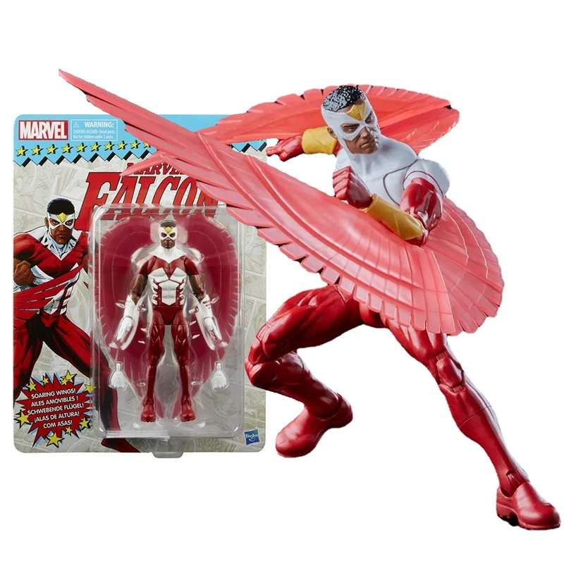 

Фигурка Hasbro из коллекции подлинных легенд Марвел, аниме экшн-фигурки из комикса Сокола, подвижная модель, игрушки для детей