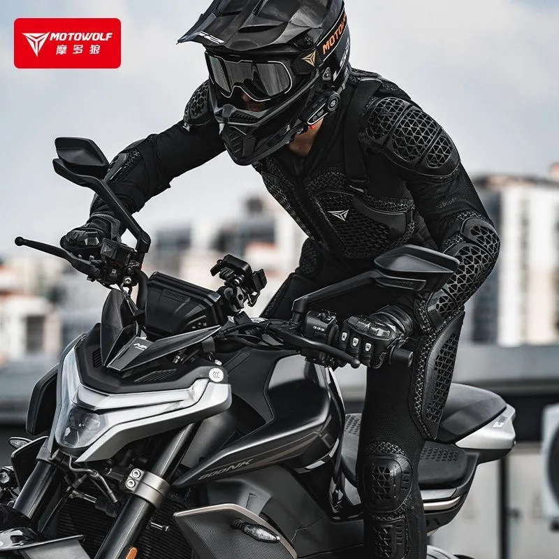 Motowolf мотоцикл четыре сезона анти-падение броня для верховой езды оборудование