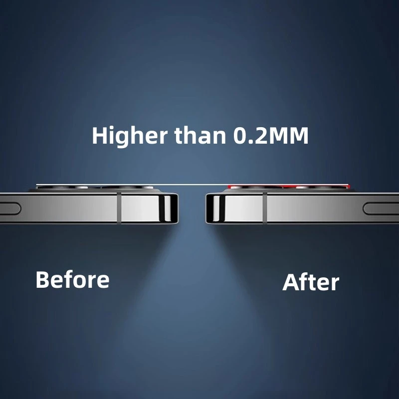 Защитная пленка для объектива камеры Защитное стекло iPhone 15 14 13 Pro Max 16Plus 16Pro 3 шт.